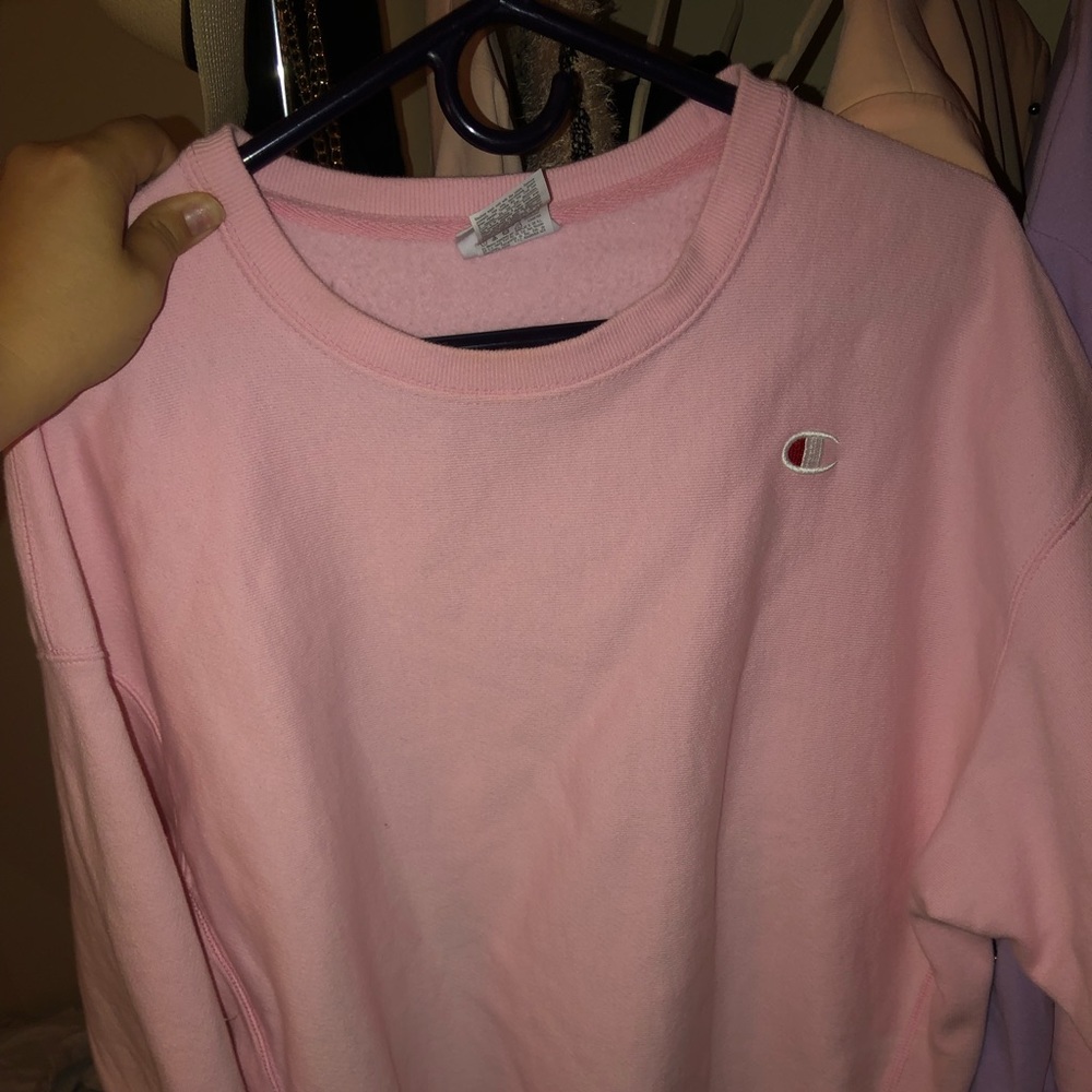 Pink Champion Crew Neck L